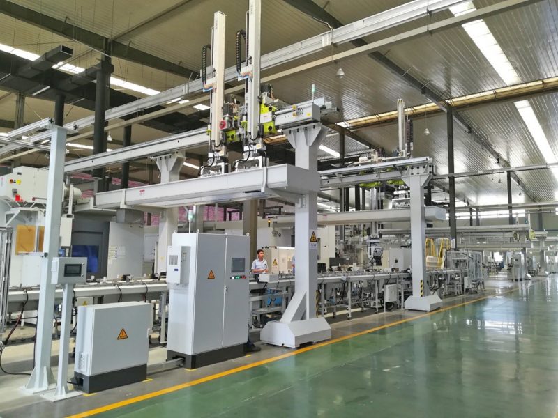 A Certain Company's Power Diesel Engine Cylinder Block Production Line