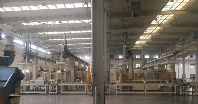 A Certain Company's EC Cylinder Head Production Line For Automobiles