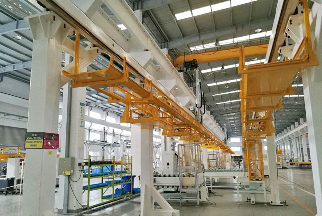 A Fully Automatic Crankshaft Production Line Of A Company In Chengdu
