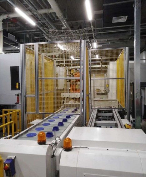 0508- Tianjin Company's Automatic Line For Moving And Fixed Plates - Online Compensation
